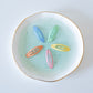 Pastel Rainbow Mini Hair Clip Set